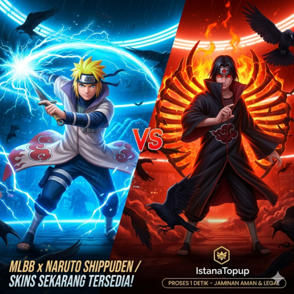 MLBB x Naruto 2026: Skin Minato, Itachi, Jadwal &amp; Event