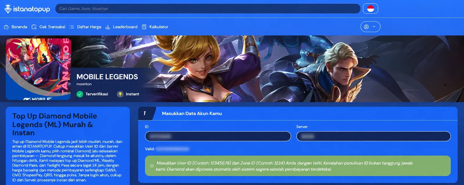 Cara Top Up ML Tanpa Login Akun: Panduan Aman dan Praktis