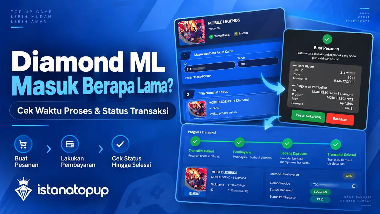 Berapa Lama Diamond ML Masuk Setelah Top Up?